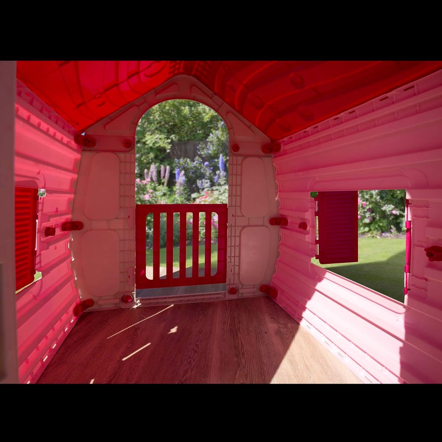 Pink Children's Playhouse / Wendy House - Suitable For In Or Outdoors