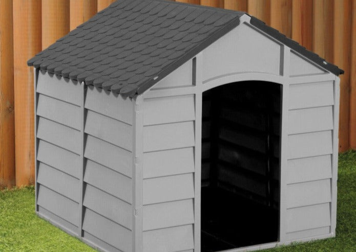 Starplast Large Dog Kennel - Grey